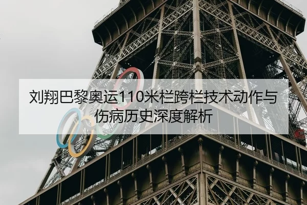 刘翔巴黎奥运110米栏跨栏技术动作与伤病历史深度解析